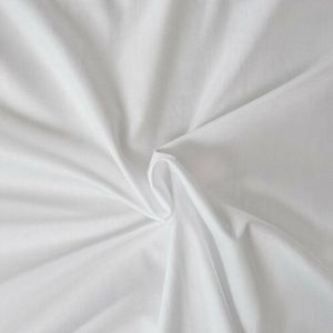 Cearșaf de pat Kvalitex Satin colecția Luxury alb, 180 x 200 cm imagine