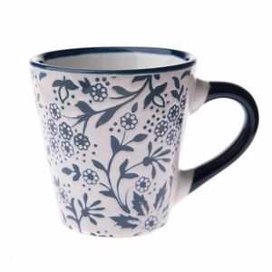 Cană din ceramică Floare albastră, 80 ml imagine