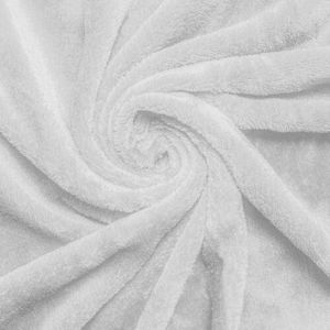 Cearșaf de pat Micropluș alb, 90 x 200 cm, 90 x 200 cm imagine