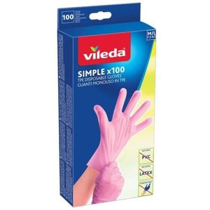 Mănuși Vileda Simple M/L 100 buc imagine
