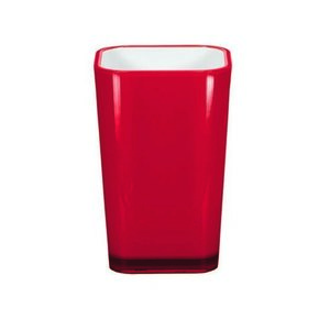 Pahar de baie Kleine Wolke Easy cup, roșu imagine