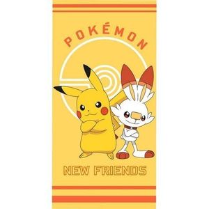 Prosop pentru copii Pokémon Pikachu și Scorbunny , 70 x 140 cm imagine