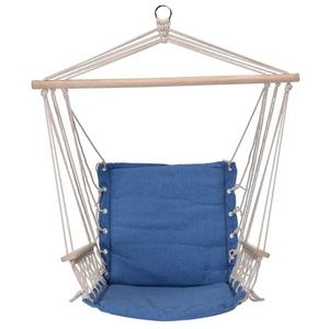 Balansoar suspendat fotoliu Comfortable albastru, 100 x 53 cm imagine
