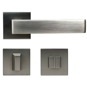 Mâner de ușă din aluminiu RK.C36.GARDA.WC.NIMAT imagine