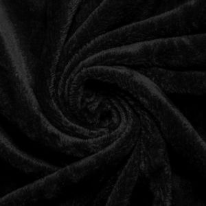 Cearșaf Microfleece negru , 180 x 200 cm, 180 x 200 cm imagine
