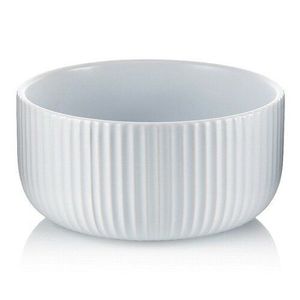 Castron ceramic de servit Kela Maila 23 cm, alb imagine