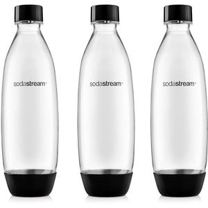 SodaStream Bottle Fuse 3Pack 1 l, negru imagine