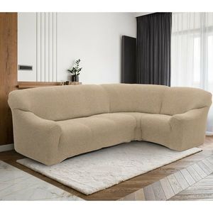 Husă extensibilă pentru canapea de colț Deniacrem , 340 - 540 cm x 60 - 110 cm imagine