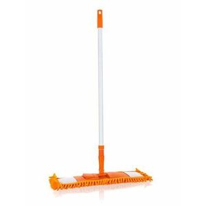 Mop Brilanz Chenille cu bară telescopică120 cm, portocaliu imagine