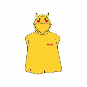 Poncho Pokémon pentru copii I choose you Pikachu , 50 x 115 cm imagine