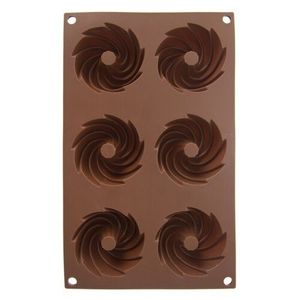 Formă din silicon pentru 6 prăjituri imagine