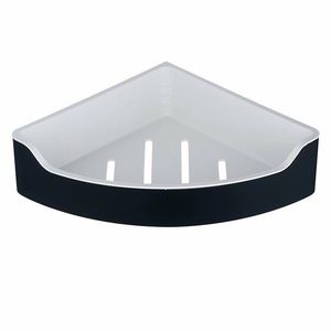 Raft de colț AQUALINE SB209 Samba pentru duș, 21, 8x 6, 3 x 21, 8 cm, negru imagine