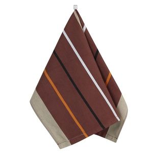Prosop de bucătărie Bellatex Stripe maro, 50 x 70 cm imagine