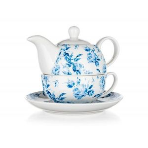 Set de ceai Banquet BLUE FLOWER 400 + 220 ml imagine