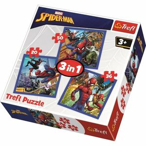 Puzzle Trefl Spiderman, 3 în 1 imagine