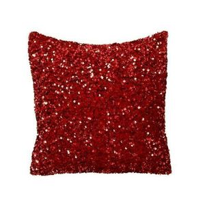 Husă de pernă Glitter roșu , 40 x 40 cm imagine