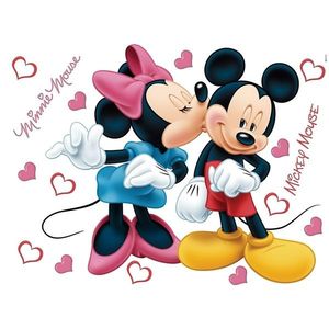 Decorațiune autoadezivă Minnie și Mickey, 42, 5 x65 cm imagine