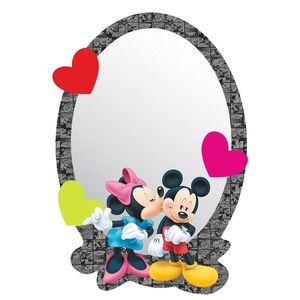 Oglindă adezivă Mickey Minnie, de copii15 x 21, 5 cm imagine