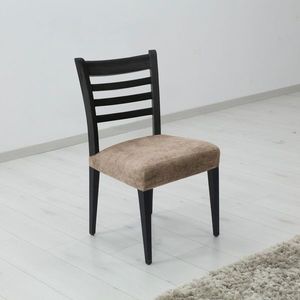 Husă extensibilă pentru scaunul ESTIVELLA bej40-50 cm, set de 2 imagine