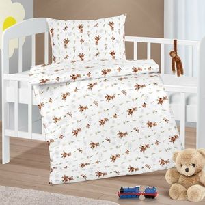 Lenjerie de pat pentru copii Bellatex Agata Căprioare, 90 x 135 cm, 45 x 60 cm imagine