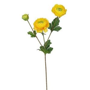 Floare artificială Ranunculus, 42 cm imagine