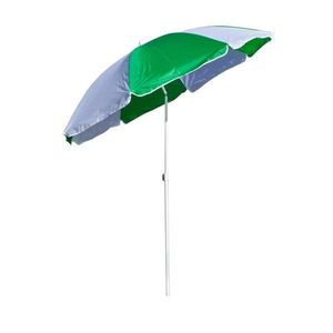 Umbrelă de plajă Happy Green cu articulațieStrip 180 cm, culori mixte imagine