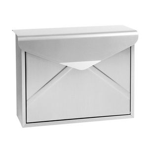 Cutie poștală Monza din oțel inoxidabil, argintiu imagine