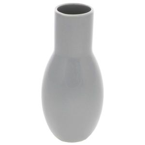 Vaza din ceramică Belly, 9 x 21 x 9 cm, gri imagine