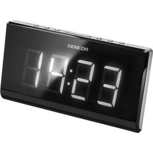 Radio ceas cu alarmă Sencor SRC 340, negru imagine