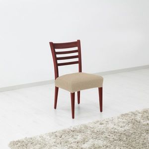 Husă multielastică de scaun Denia crem, 45 x 45 cm, set de 2 buc. imagine