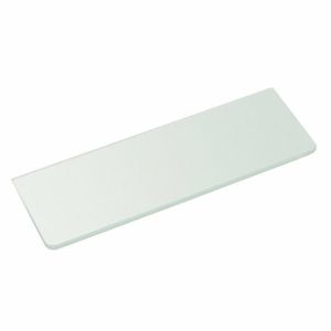 Raft SAPHO 22478, 20 x 10 x 0, 8 cm, sticlă albă imagine