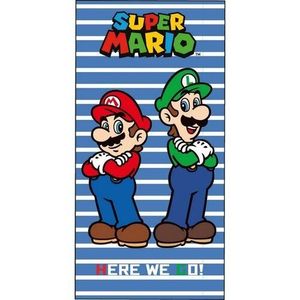 Prosop pentru copii Super Mario și Luigi , 70 x140 cm imagine