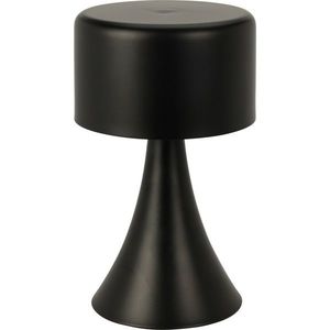 Lampă de masă portabilă Hatford cu LED din metal, 12 x 21 cm imagine
