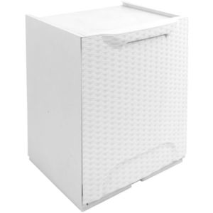 Cutie de depozitare rbatabilă Artplast RATTAN 34 x 29 x 47 cm, alb imagine