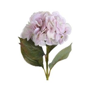 Floare artificială Hortensia roz deschis, 65 cm imagine