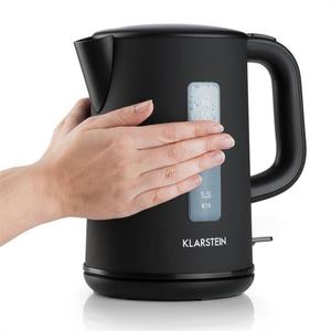 Klarstein WonderWall, ceainic, 2200W 1.5L, Cool touch, negru imagine