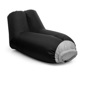Blumfeldt Airlounge, scaun gonflabil, 90x80x150cm, rucsac, lavabil, poliester, negru imagine