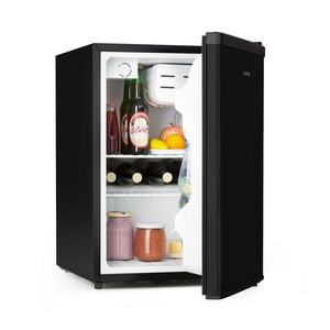 Klarstein Cool Kid, mini-frigider cu compartiment de congelare de 4 l, 66 l, 41 dB, F, negru imagine