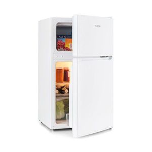 Klarstein Big Daddy Cool, frigider cu congelator, 61/26 litri, 40 dB, F, alb imagine