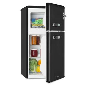 Klarstein Irene, frigider-congelator, 61 l frigider, 24 l congelator, negru imagine