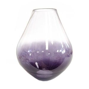 Vaza de sticlă violet imagine