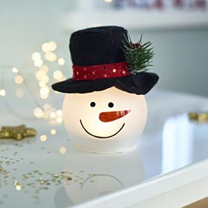 Lumina LED "Cap de om de zăpadă" imagine