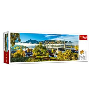Puzzle panoramic 1.000 de piese "Lacul Schlier" imagine
