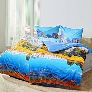 Lenjerie de pat pentru un pat "Mountains" imagine