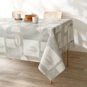Față de masă cerată cu imprimeu de frunze patchwork imagine