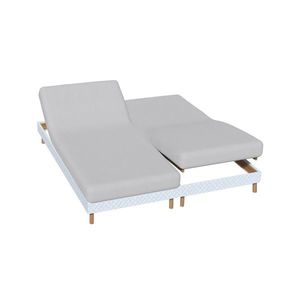 Cearșaf elastic de culoare solidă pentru pat extensibil, flanelă, adâncime colț 26 cm imagine