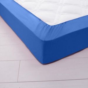 Cearșaf elastic de culoare solidă, jerseu, adâncime colț 40 cm imagine