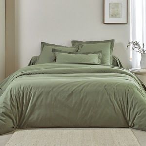 Colombine lenjerie de pat în culori uni, bumbac organic imagine