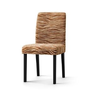 Husă bi-flexibilă cu imprimeu în valuri pentru scaun rustic imagine