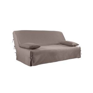Husă de canapea în culoare solidă, cu clic-clac, lenjerie bachette imagine